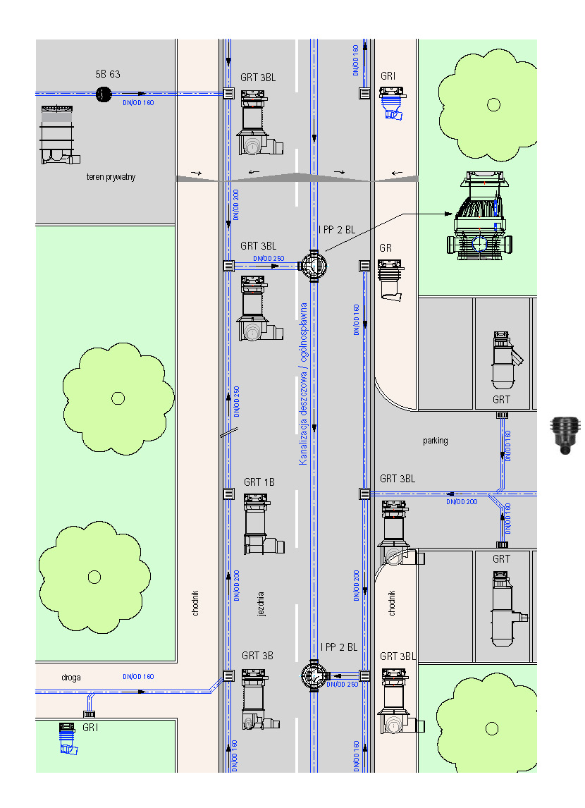Straßenabläufe-System-Lageplan-Kurztext-2-PL