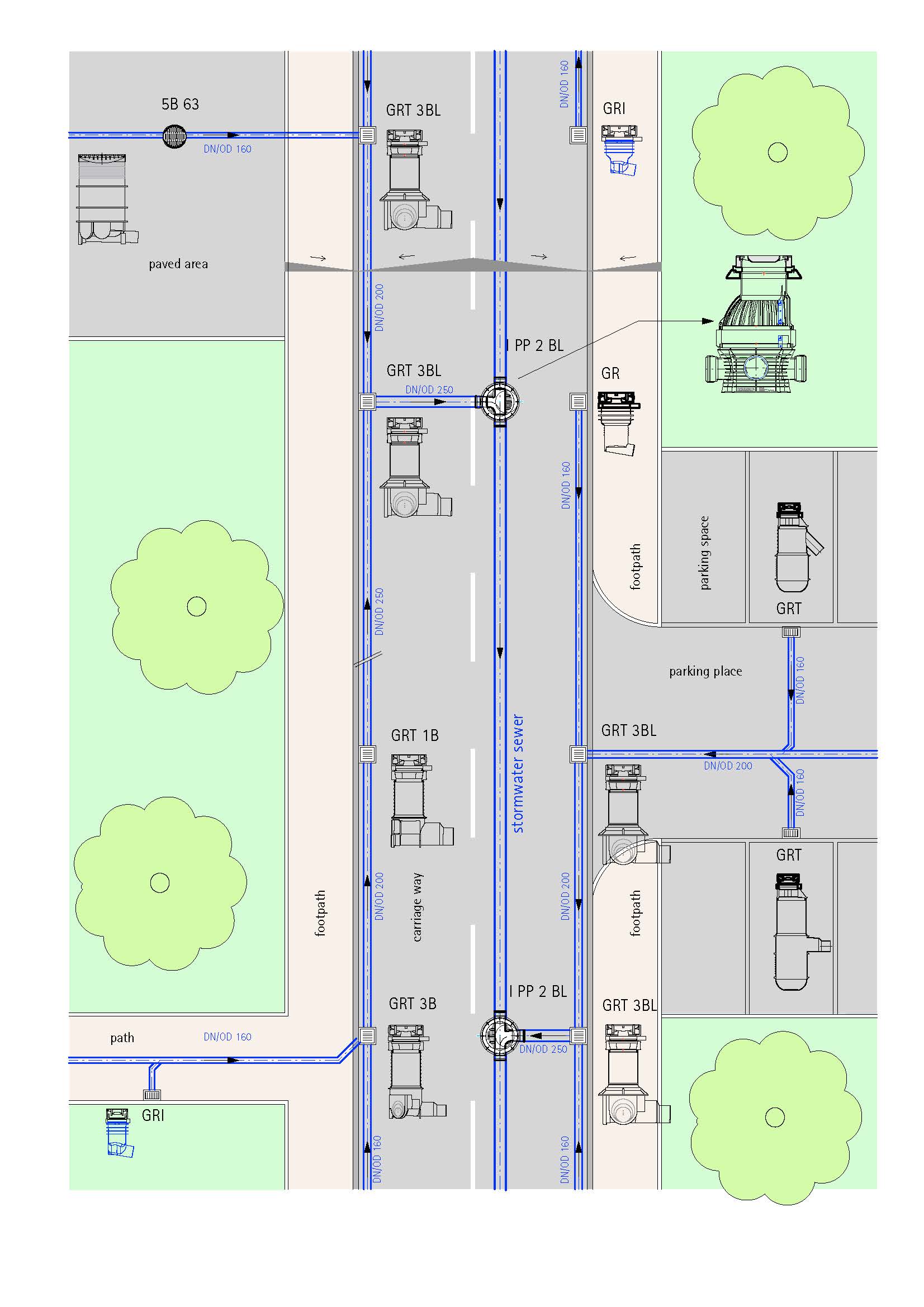 Straßenabläufe-System-Lageplan-Kurztext-2-EN
