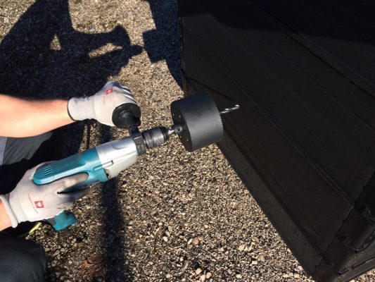 Activfilter Filterabsorber Einbau